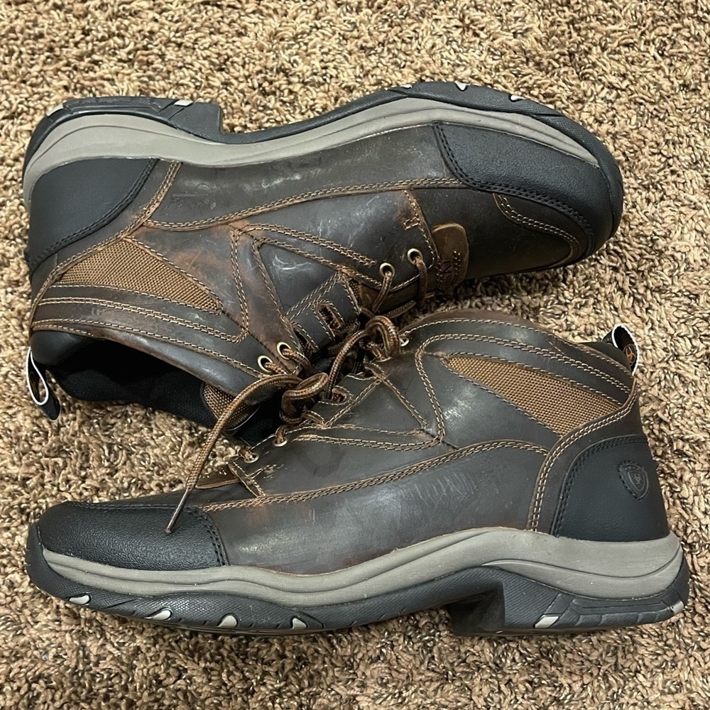 Ariat Terrain Men’s Working Hiking Riding Boots Sz 12 EE - Picture 4 of 15
